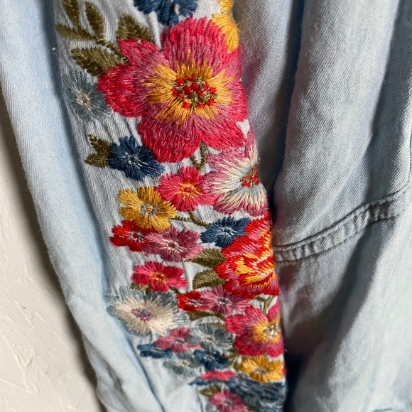 Rockin G long sleeve western inspired shirt large - Picture 6 of 9